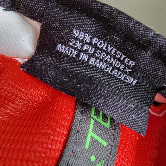 PACIFIC HEADWEAR MENS FITTED "G " Logo HAT Cap SIZE 7⅝ Orange Black - Picture 9 of 10